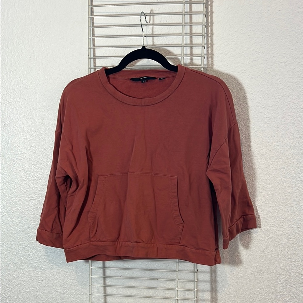 Vero Moda Red Boxy Sweatshirt